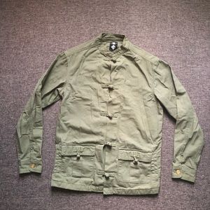 Kinjaz Hunter Mandarin Kollar Jacket (OLIVE)
